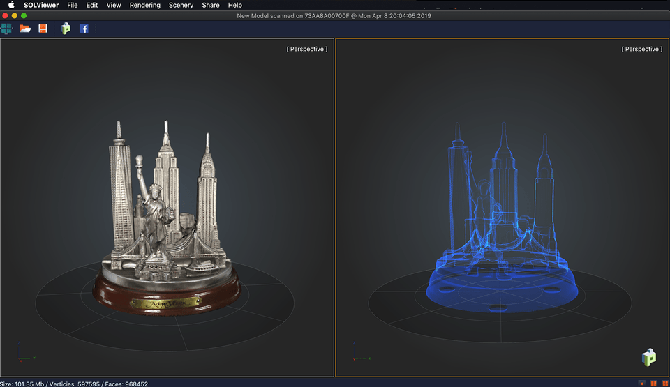 SOL 3D Scanner - Overview SOL Viewer  - Part 1